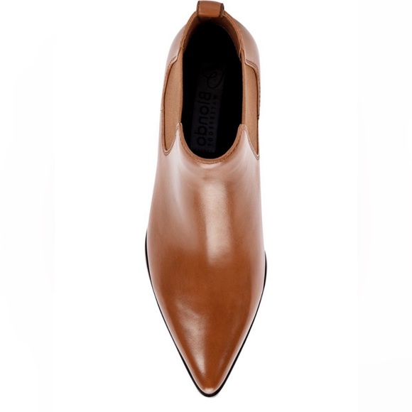 NIB Blondo Emelia Waterproof Boot COGNAC LEATHER size 10 new in box - Picture 2 of 4